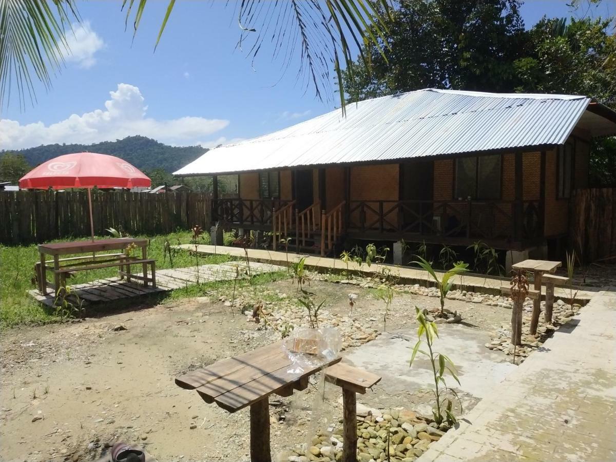 Nelmann'S Nipa Huts Hotell San Vicente  Eksteriør bilde